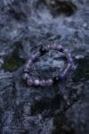 Strawberry Quartz mixed Tourmaline Bracelet(8mm)
