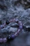 Strawberry Quartz mixed Tourmaline Bracelet(8mm)