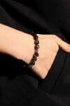 Silver Obsidian mixed Black Super seven Bracelet(8mm)