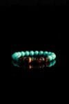Turquoise mixed Tiger Eye Bracelet(8mm)