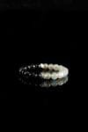 Black Super seven mixed Gray Moonstone Bracelet(8mm)