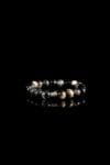Silver Obsidian mixed Black Super seven Bracelet(8mm)