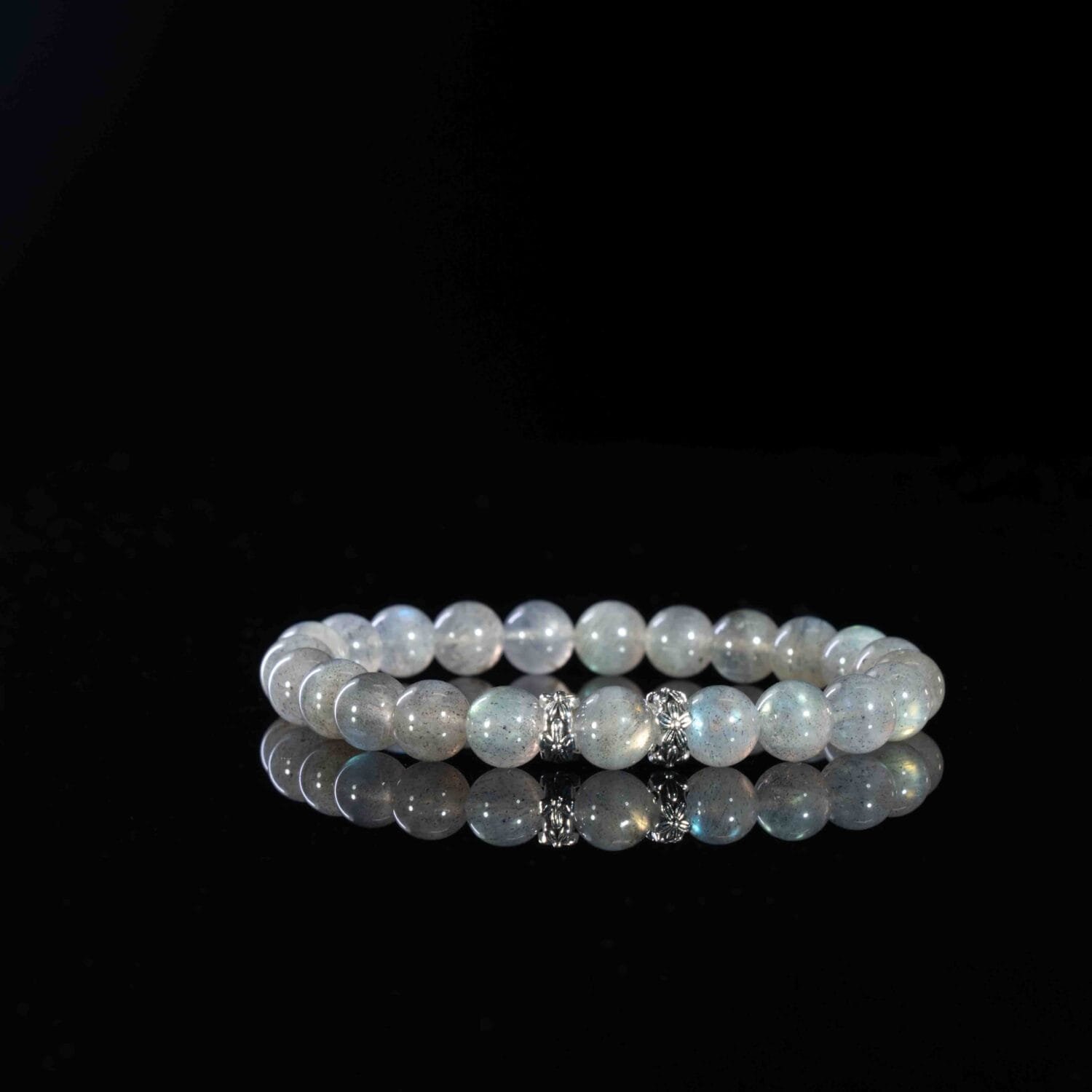 Gray Moonstone Bracelet(8mm)