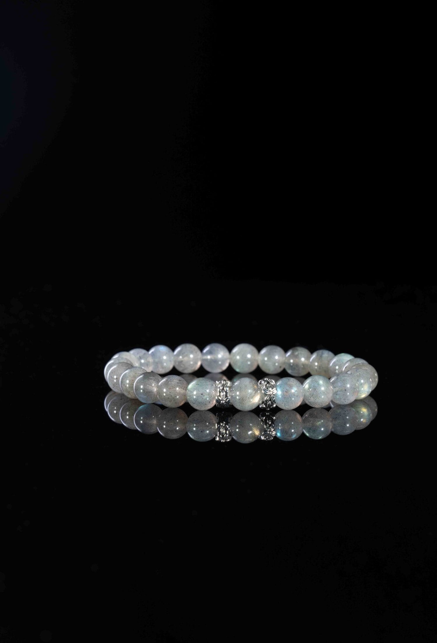 Gray Moonstone Bracelet(8mm)