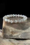 Gray Moonstone Bracelet(8mm)