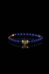 Lapis Lazuli mixed Garnet Bracelet(6mm)