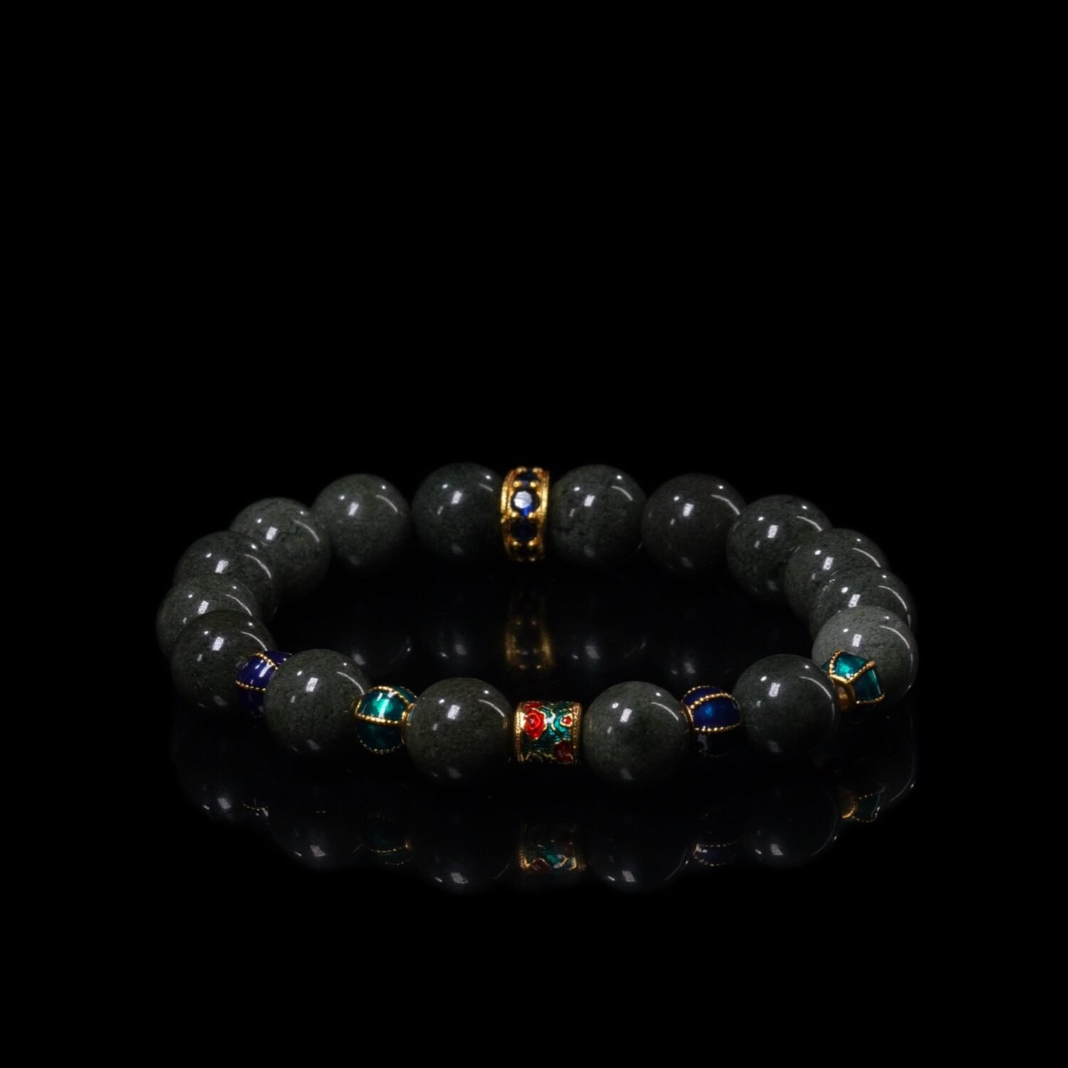 Green Phantom Crystal Bracelet